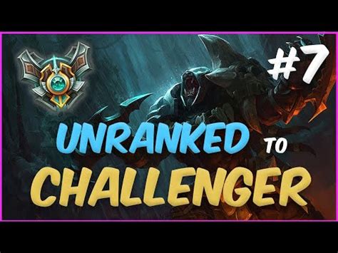 Scrubnoob Unranked To Challenger Masters Promos Youtube