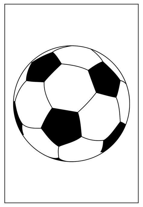Desenho Para Colorir De Bola