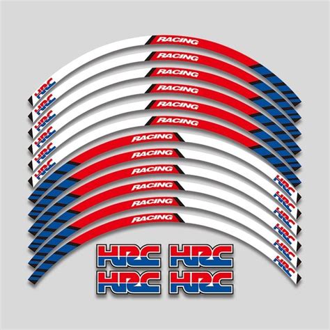 X Thick Edge Outer Rim Sticker Stripe Wheel Decals Fit All Honda