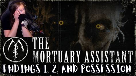 Scary Mortuary Assistant Gameplay Endings 1 3 And Possession Youtube