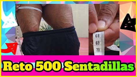 Reto 500 Sentadillas con sólo el peso corporal se ha FINALIZADO éste es