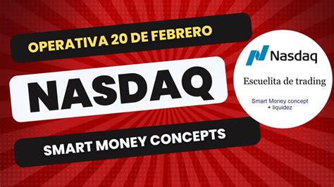 Operativa Nasdaq Mnq Mar Del De Febrero Youtube