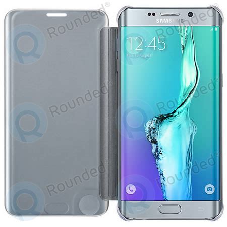 Samsung Samsung Galaxy S6 Edge Clear View Cover Silver Clear View