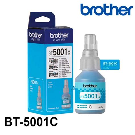 Tinta Brother BT 5001C Cyan T300W 500W Original G Limagars Peru