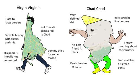 Virgin Virginia Vs Chad Chad R Virginvschad