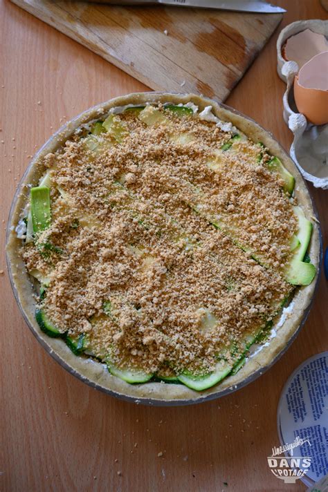 Tarte Aux Courgettes Ricotta Et Noisette Une Aiguille Dans L Potage