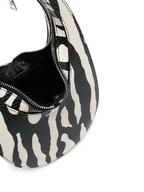 Coperni Leather Zebra Print Tote Bag Farfetch