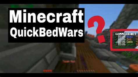 Neuer Spielmodus Minecraft Quick Bedwars Gamingletsplay Youtube