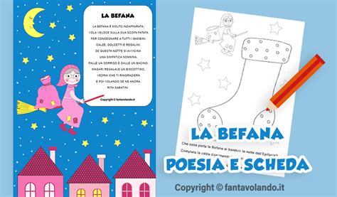 Epifania Lavoretti Schede Didattiche Decorazioni Disegni