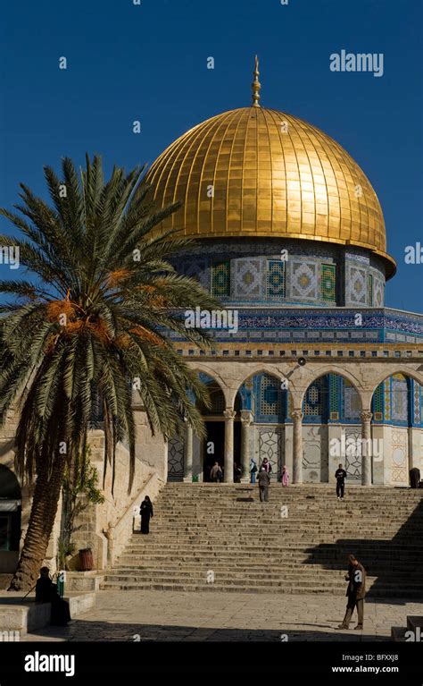 Mosqu E Al Aqsa L Islam Islamique J Rusalem Isra L Banque De