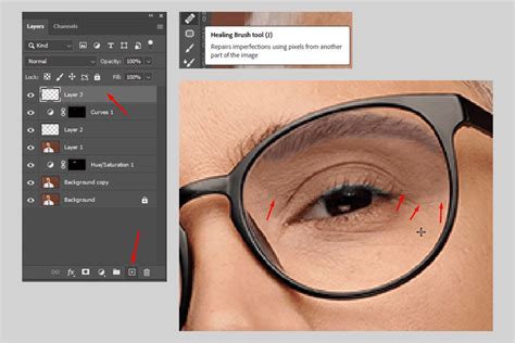 How To Easily Remove Glare From Glasses In Photoshop