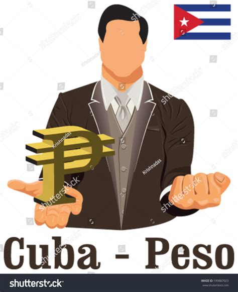 Cuba National Currency Cuban Peso Symbol Stock Vector (Royalty Free) 199887023 | Shutterstock