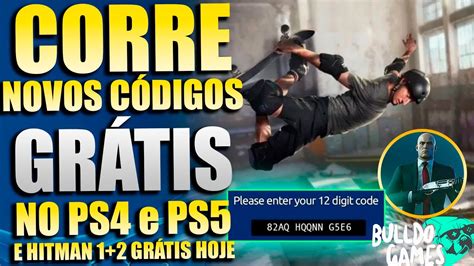 Corre CÓdigos GrÁtis De Jogo GrÁtis P Sempre No Ps4 Ps5 Agora E Hitman 1 2 GrÁtis Hoje