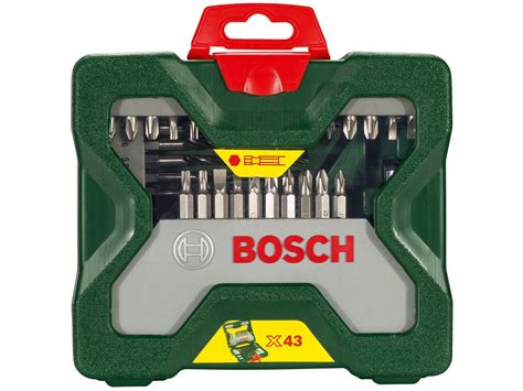 Kit Ferramentas Bosch 43 Peças X Line Maleta Maleta para