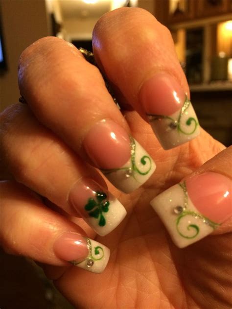 Saint Patrick S Day Nail Designs Irish Nails St Patricks Nail