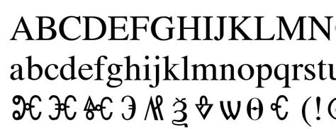 Old Church Slavonic Gla Font Download Free / LegionFonts