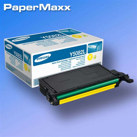 Samsung Toner CLT Y5082L SU532A Gelb PaperMaxx