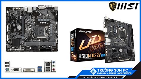 Mainboard Gigabyte H510M DS2V Có Khe Cắm SSD M 2 NVME Socket 1200