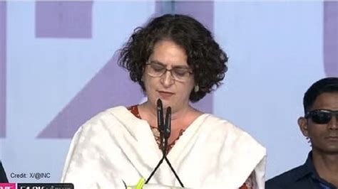 Priyanka Gandhi Lists India Blocs Demands Urges Ec To Ensure Level