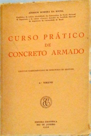 Curso Prático De Concreto Armado Aderson Moreira Da Rocha Traça