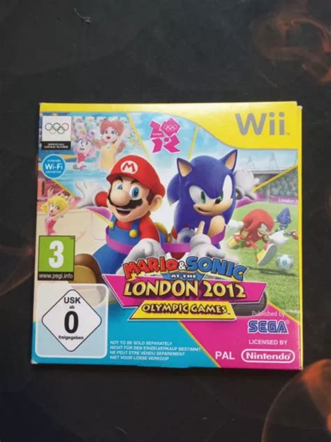 Mario Sonic Aux Jeux Olympiques De Londres Pochette Fr