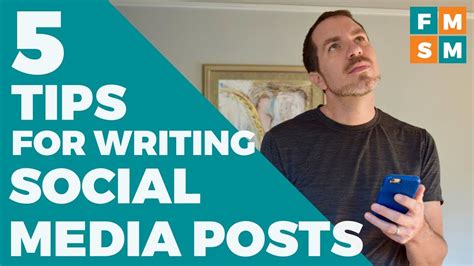 5 Easy Tips For Writing Social Media Posts YouTube