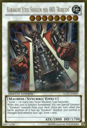 Karakuri Steel Shogun Mdl 00X Bureido Yu Gi Oh Wiki Neoseeker