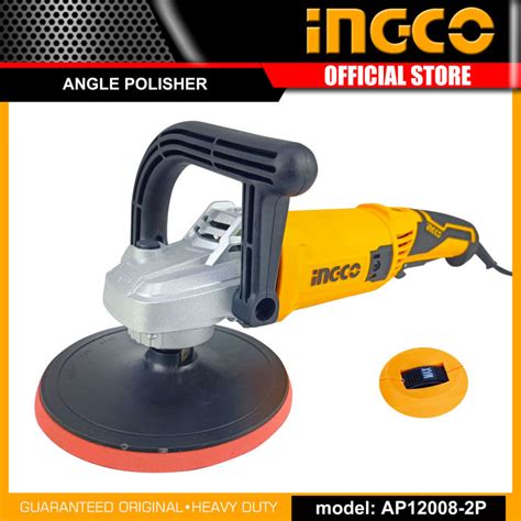 Ingco Ap P W Electric Angle Polisher Buffing Machine Ipt