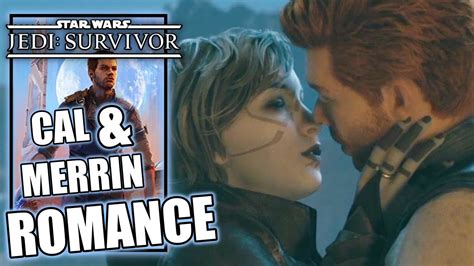 Jedi Survivor All Romance Cutscenes Cal And Merrin Romancing Youtube