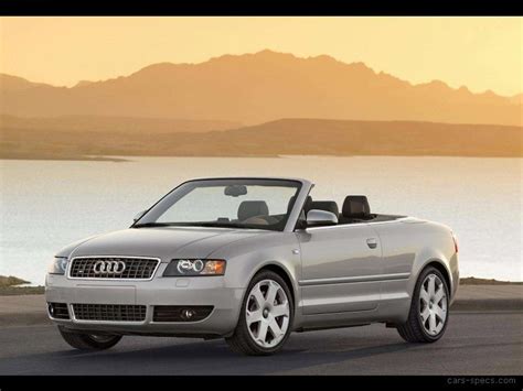 2005 Audi S4 Convertible Specifications Pictures Prices