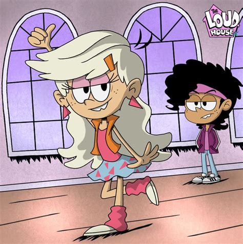 Linka Loud 80s AU By TheFreshKnight The Loud House Fanart Loud