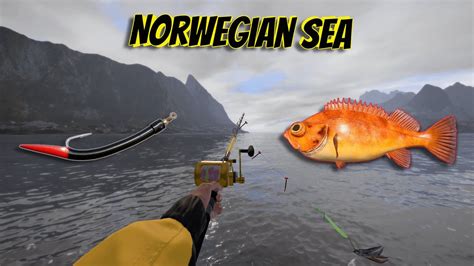 Russian Fishing 4 RF4 Norwegian Sea Active Spot Of Small Redfish 18