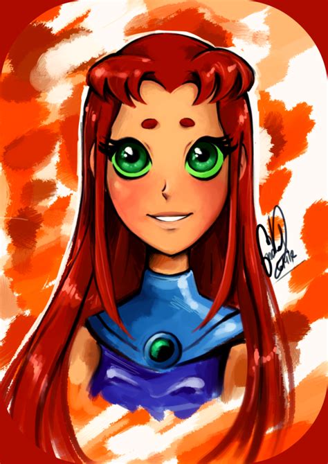 Alien Princess By Gretlusky On Deviantart Teen Titans Fanart Teen Titans Starfire Teen Titans