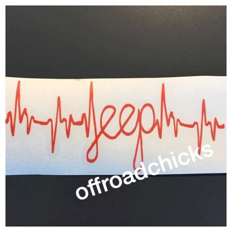 Heartbeat Decal