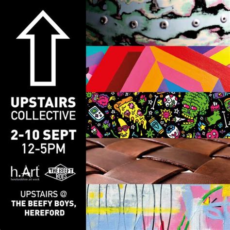 Upstairs Collective Art Showcase Eat Sleep Live Herefordshire