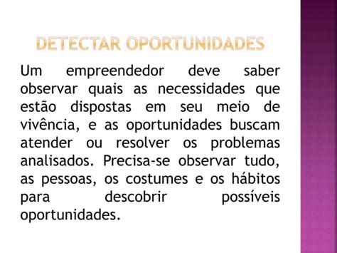 Características do perfil empreendedor pptx