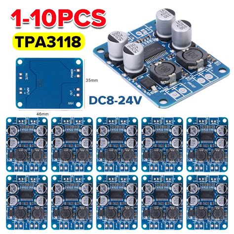 1 10pcs 32pin Chip Originele Tpa3118 60W Dc 12V 24V PBTL Mono Digitale