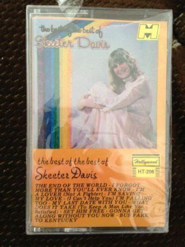 Skeeter Davis The Best Of Cassette Brand New Sealed Skeeter Davis