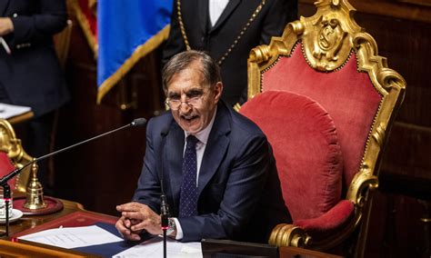 Il Discorso Di Ignazio La Russa Eletto Presidente Del Senato