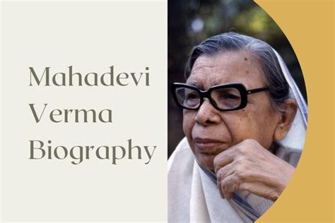 Mahadevi Verma: A Comprehensive Biography of her Poems and Books