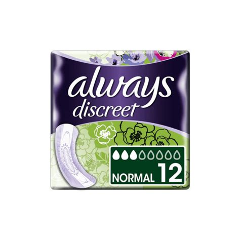 Always Discreet Normal Pads X 12