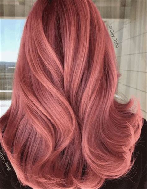 50 Pretty And Stunning Rose Gold Hair Color And Hairstyles For Your