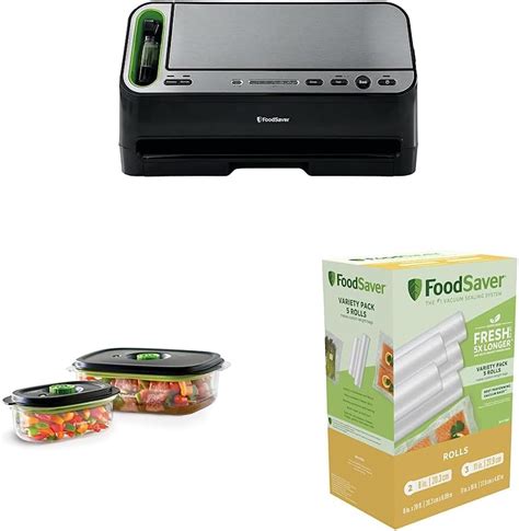 Amazon Foodsaver V In Vacuum Sealer Machine Black And