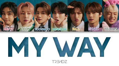 Trendz My Way Color Coded Lyrics Han Rom Eng Youtube