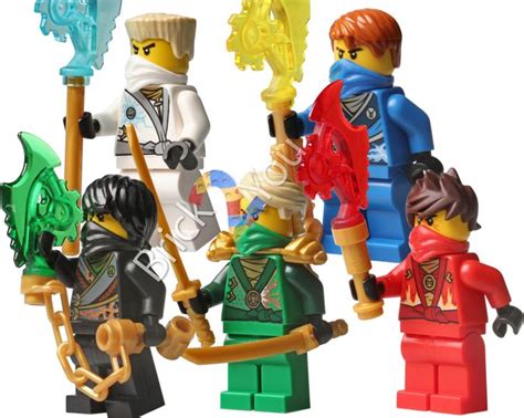 LEGO Ninjago Rebooted Zane Cole Kai Lloyd Jay Digital File Instant