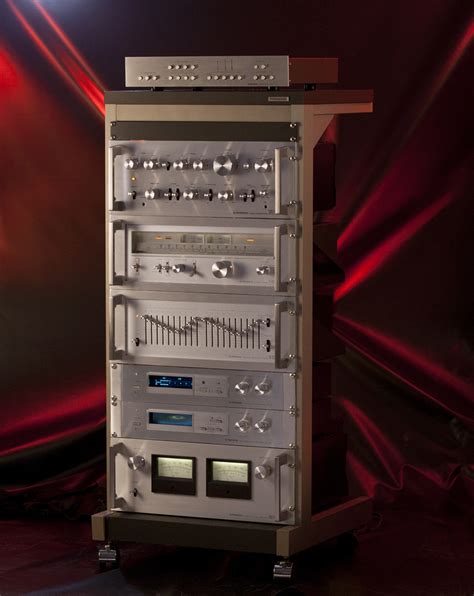 Golden Age Of Audio Pioneer Silver Rack