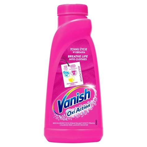 Vanish Oxi Action Odplamiacz Do Tkanin W P Ynie Ml Zakupy Online