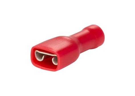 Flachsteckhülsen Rot 0 5 1 5 mm² 15 Stck nur 3 40 SVB