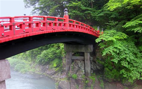 X Bridge Trees China Nature River Wallpaper