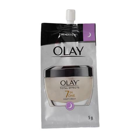 Olay Total Effect 7 In One Night Cream Sachet 5g Lazada Ph